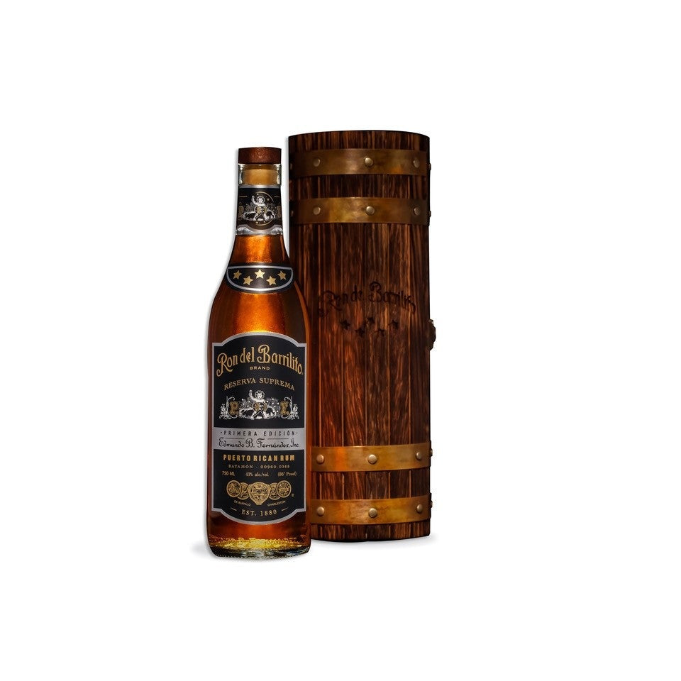 Ron Del Barrilito 'Five Stars' Reserva Suprema Primera Edicion Puerto Rican Aged Rum (750ml)