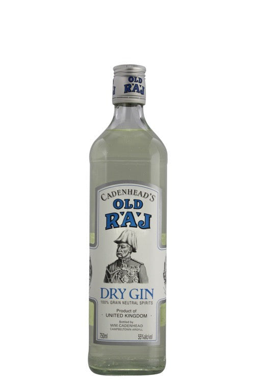 Old Raj Dry Gin Blue 110 Proof (700ml)