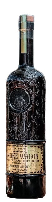 Smoke Wagon Uncut Unfiltered Straight Bourbon Whiskey (750ml)