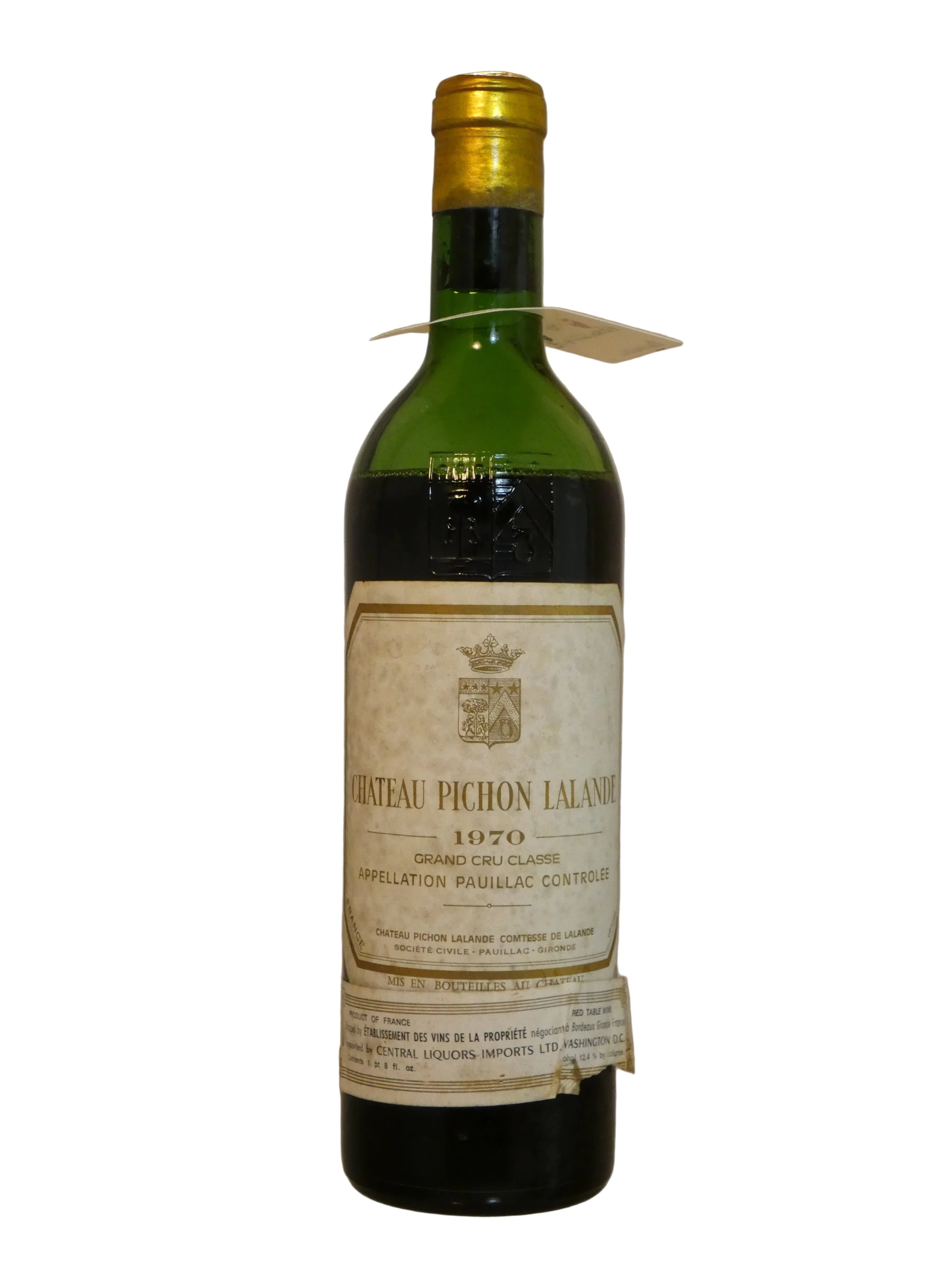 Pichon Lalande (Bottom Shoulder) - 1970 (750ml)