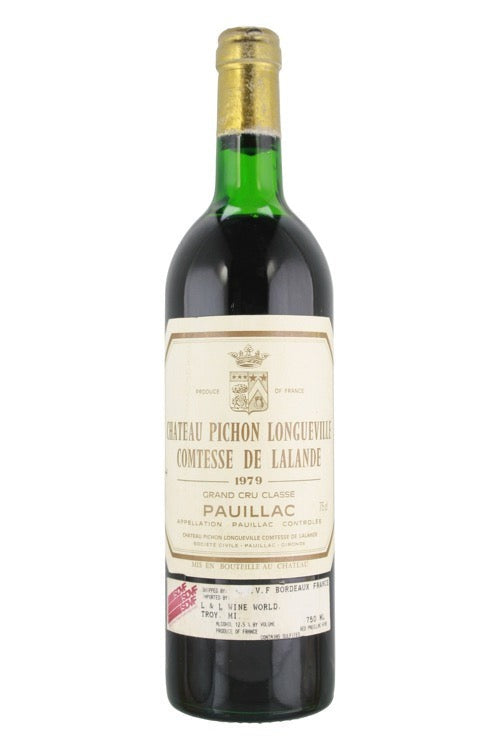 Pichon Contesse de Lalande ( Stained label, Fill in Neck) - 1979 (1.5L)