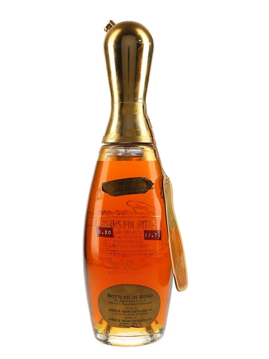 Jim Beam Bowling Pin Decanter 6-year BIB (750ml)