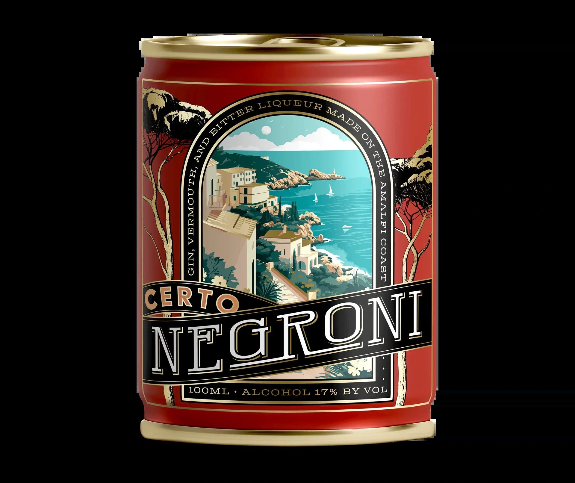 Certo Negroni Cocktail 4x100ml multi-pack