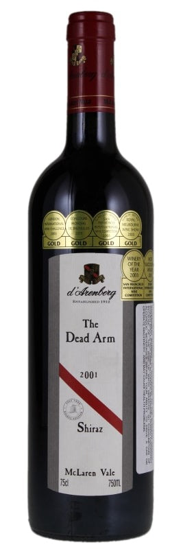 d'Arenberg Dead Arm Shiraz - 2001 (750ml)