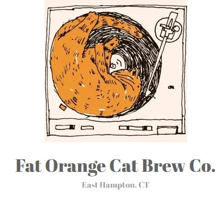 Fat Orange Cat Crispy Cat Lager(16oz 4pk Can)