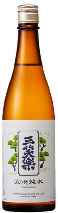 Sanshoroku "Three Laughs" Yamahai Junmai Genshu Sake - NV (720ml)