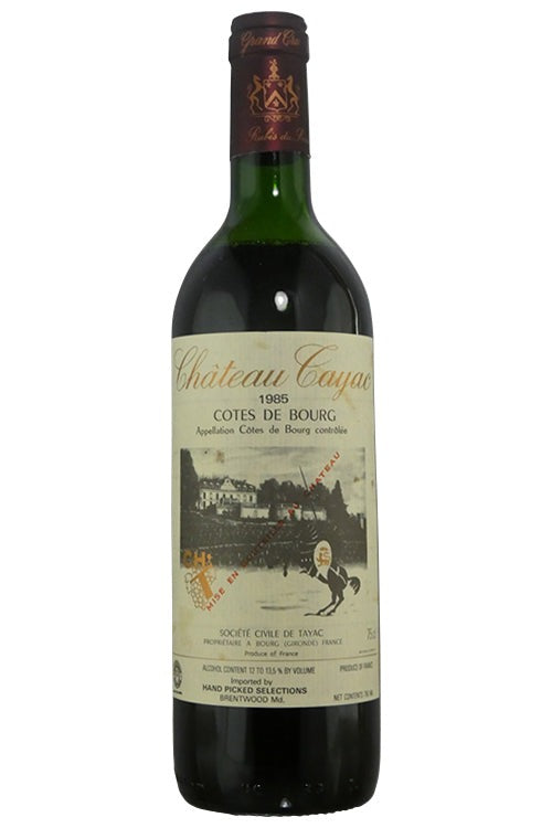 Chateau Tayac Cuvee Reserve Cotes de Bourg - 1981 (750ml)