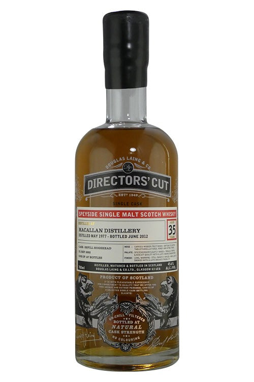 Douglass Laing Directors' Cut Macallan May 1977- June 2012 35 Year (750ml)