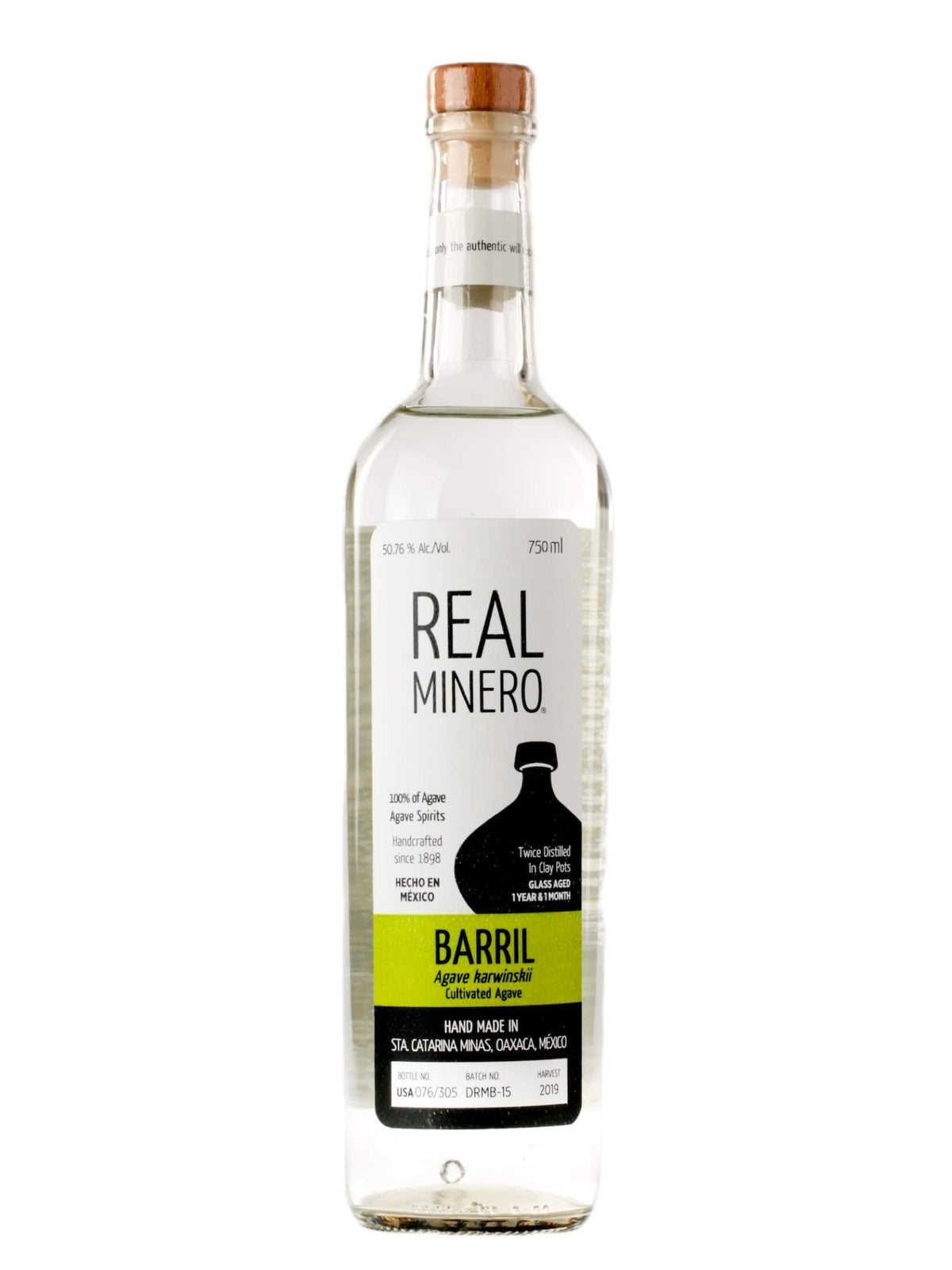 Real Minero Barril Mezcal (750ml)