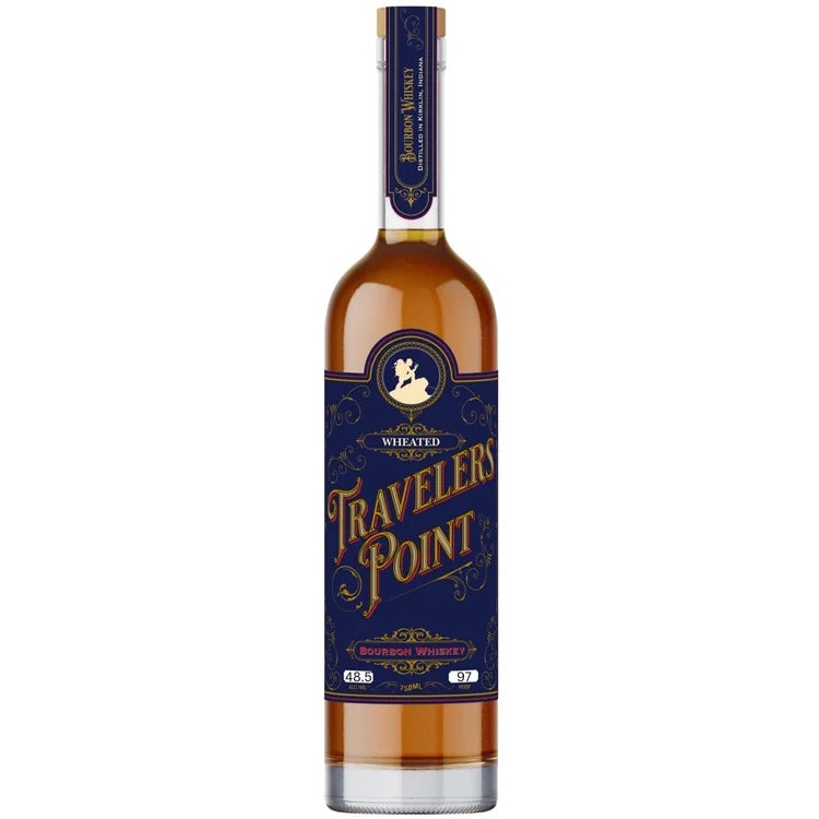 Travelers Point 97 Proof Wheated Bourbon Whiskey (750ml)