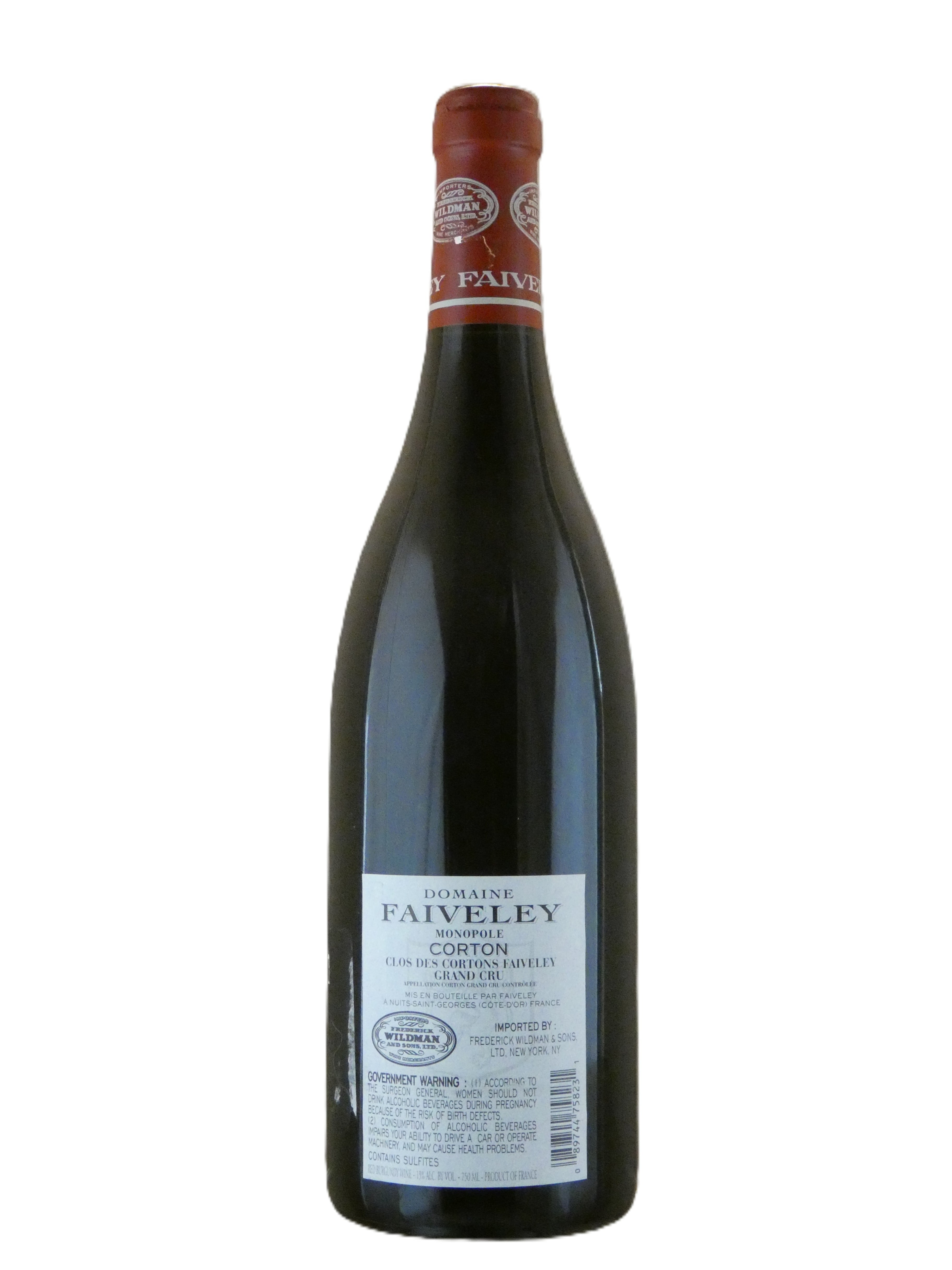 Faiveley Corton Clos des Cortons Faiveley Grand Cru - 2010 (750ml)