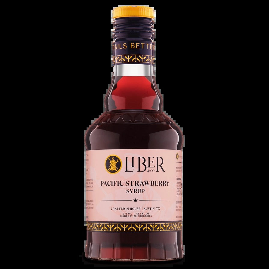 Liber & Co Pacific Strawberry Syrup - (375ml Btl)