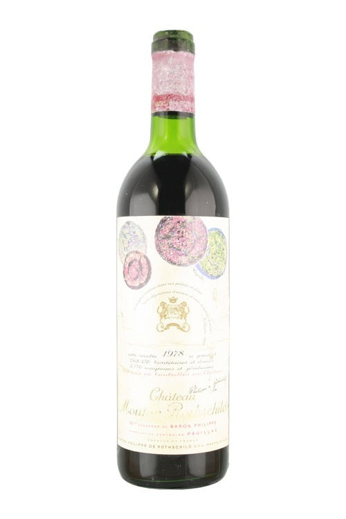 Mouton Rothschild (Mid-Low fill)- 1978 (750ml)