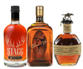 Elmer T. Lee Bourbon, Blanton's Single Barrel Bourbon, & Stagg Batch 23A (750ml) Bundle