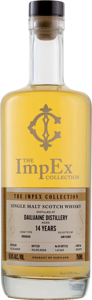 ImpEx Collection Dailuaine 14-Year-Old Single Malt Scotch (750ml)