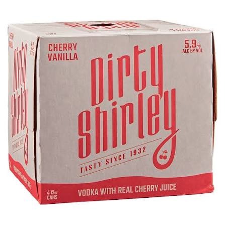 Dirty Shirley Cherry Vanilla Cocktail(12oz Can 4pk)