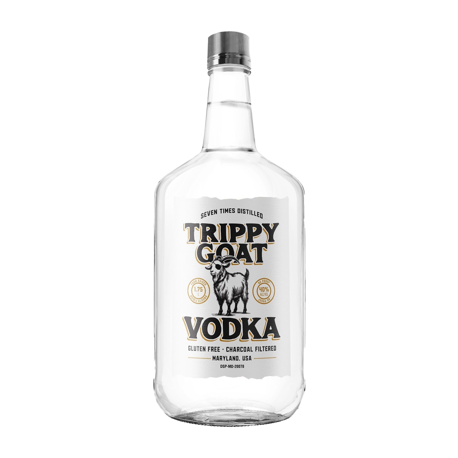 Trippy Goat Vodka (1.75 L)