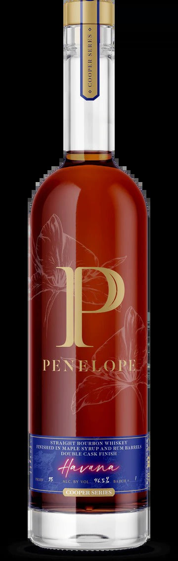Penelope Cooper Series Havana Cuban Rum Barrels Finish Straight Bourbon Whiskey (750ml)