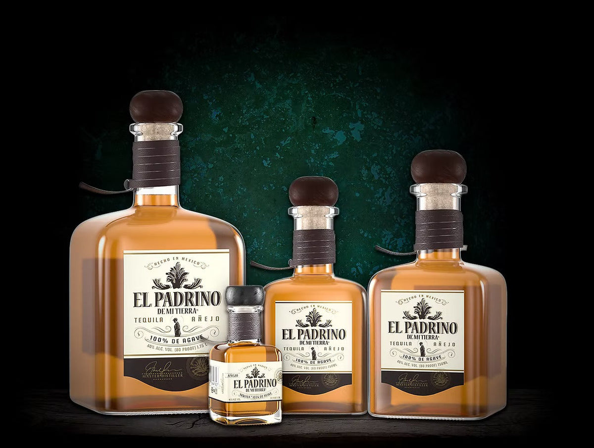 El Padrino De Mi Tierra 100% De Agave Extra Anejo (750ml)
