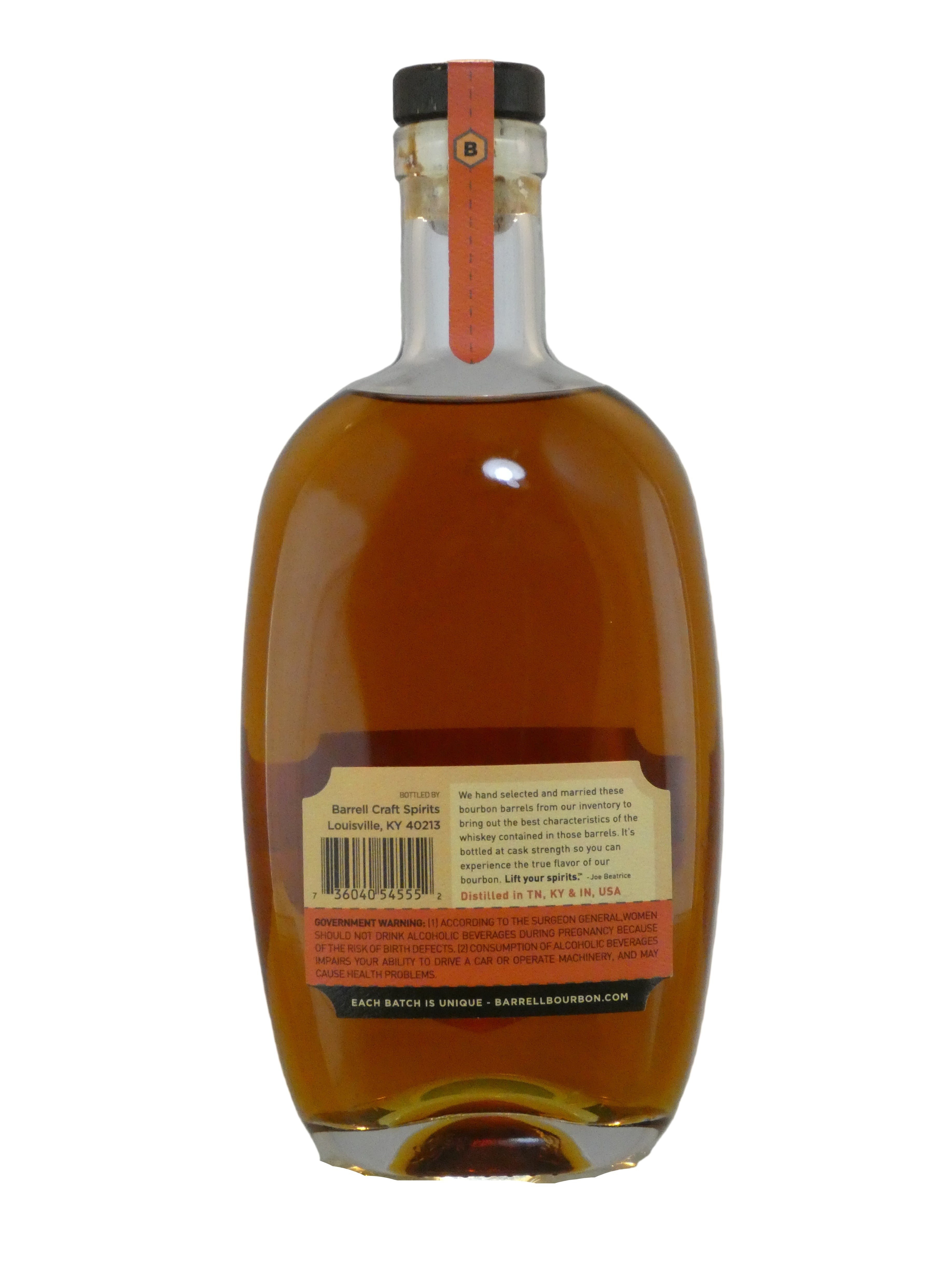Barrell Bourbon Batch #23 107.78 proof 10 Year Old (750ml)