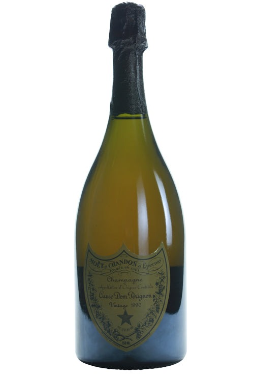 Dom Perignon (Glass Set) - 1990 (750ml)