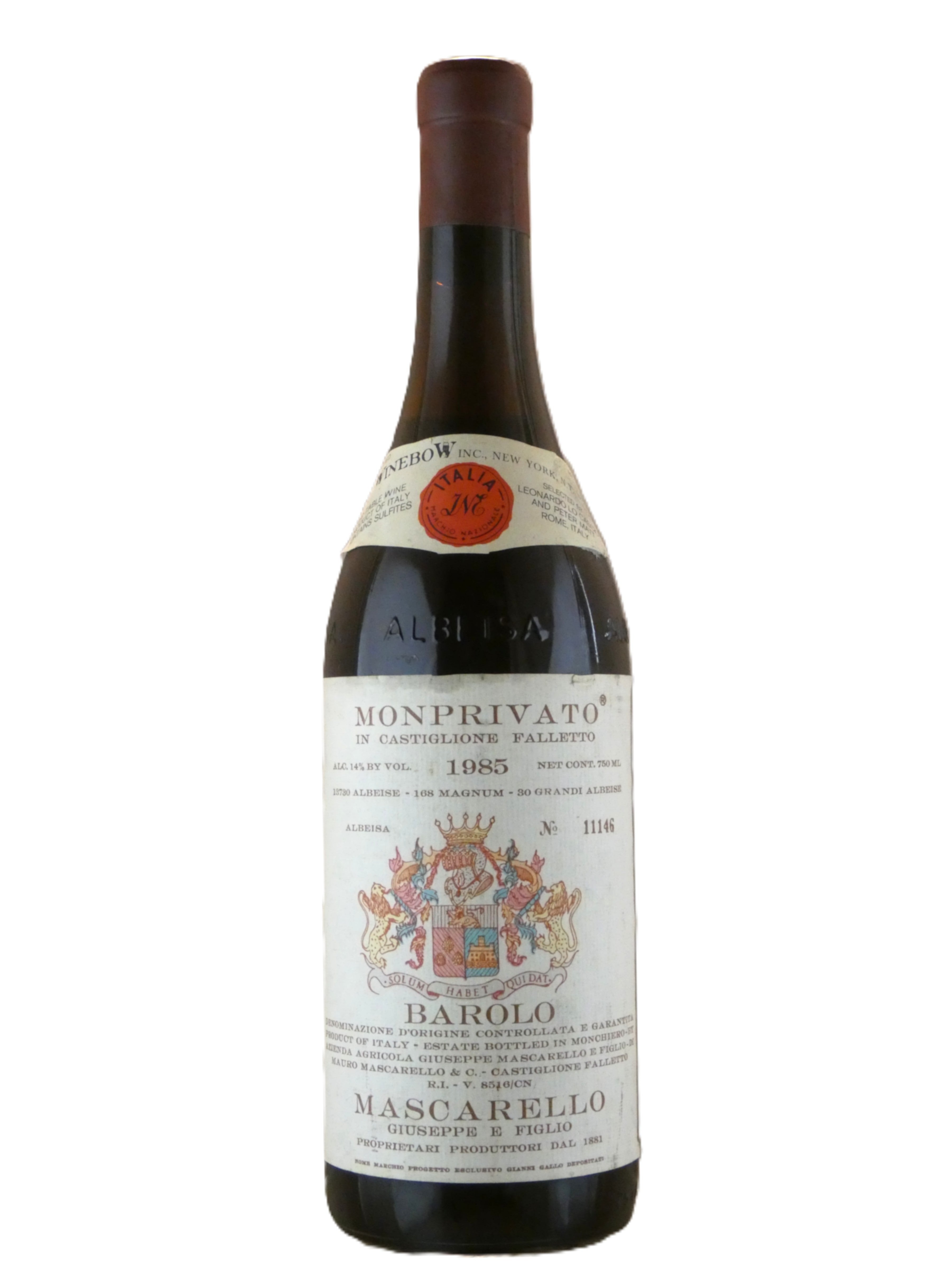 Mascarello Giuseppe E Figlio Monprivato Barolo - 1985 (750ml)