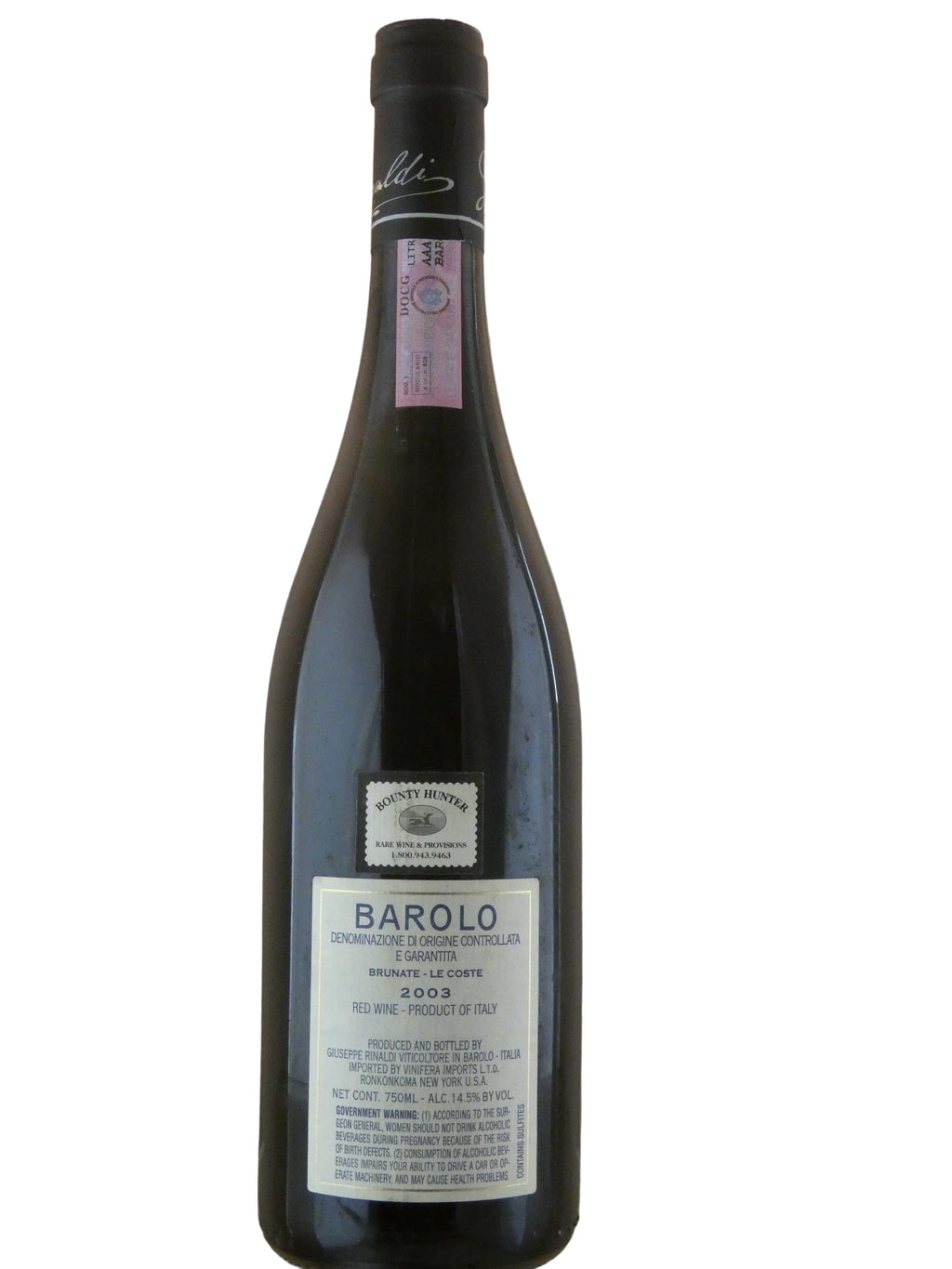 Giuseppe Rinaldi Barolo - 2003 (750ml)