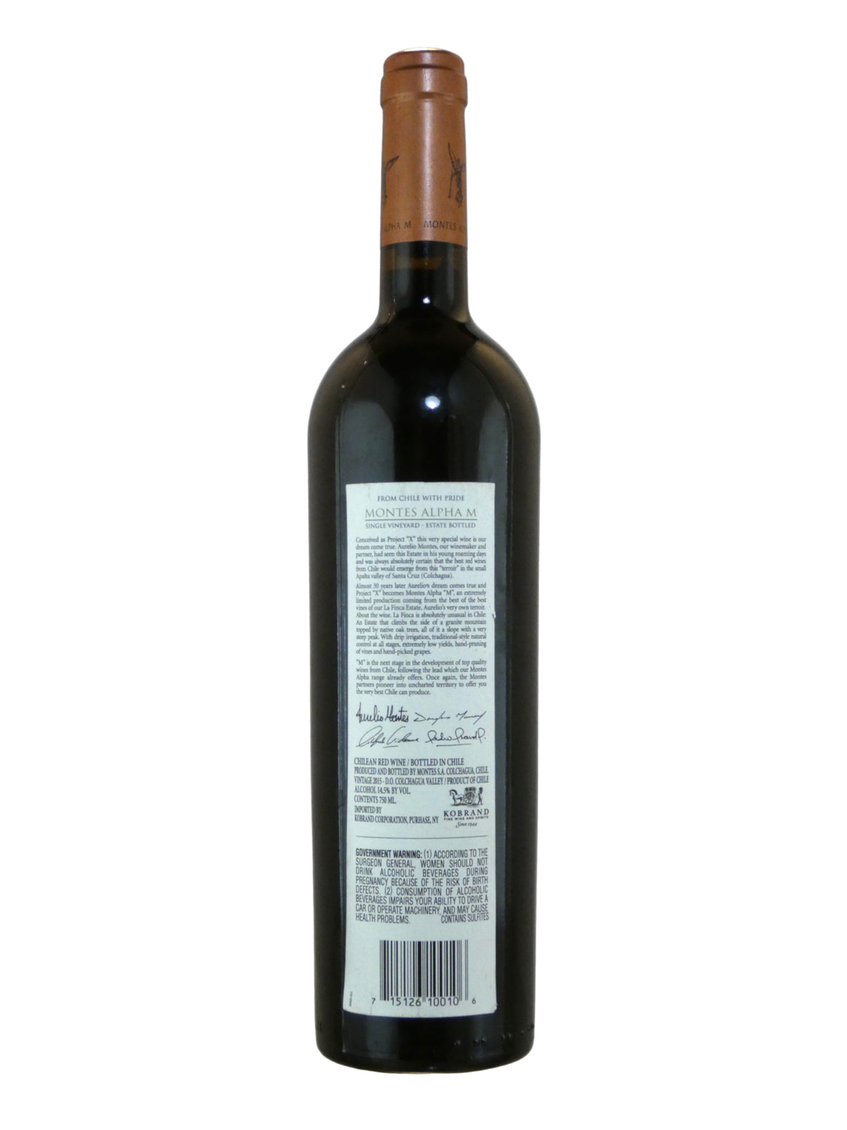 Montes Alpha M - 2015 (750ml)