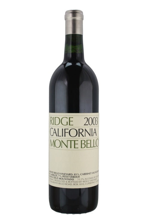 Ridge Monte Bello - 2004 (750ml)