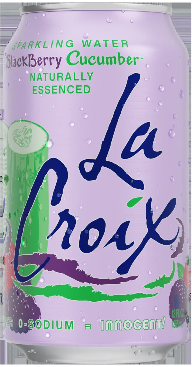 La Croix Curate Blackberry-Cucumber (12oz Can)