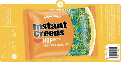 Other Half Brewing Instant Greens Imperial IPA(16oz Can 4pk)