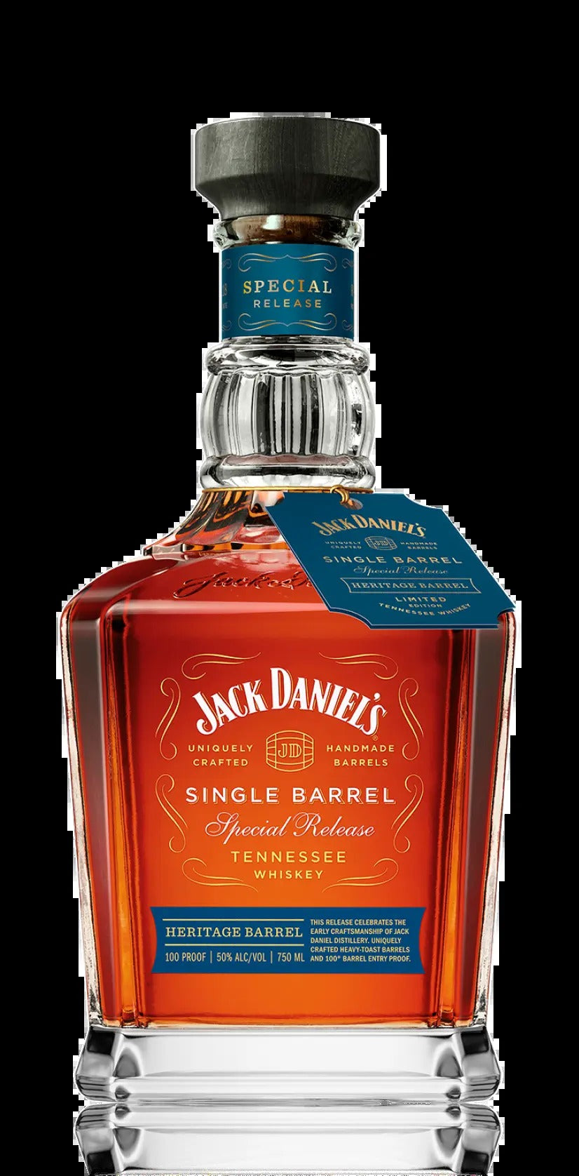Jack Daniel's Single Barrel Heritage Barrel Special Release with Hang Tag - 2018 Release (750ml)