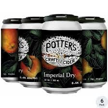 Potter's Imperial Dry Cider(12oz Can 6pk)