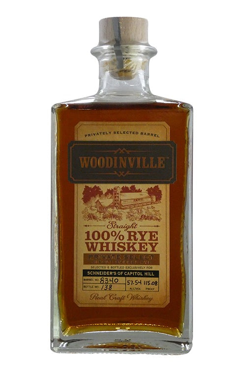 Woodinville Rye Schneider's Barrel Pick (750ml)