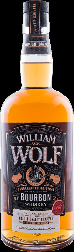 William Wolf Bourbon Whiskey (750ml)