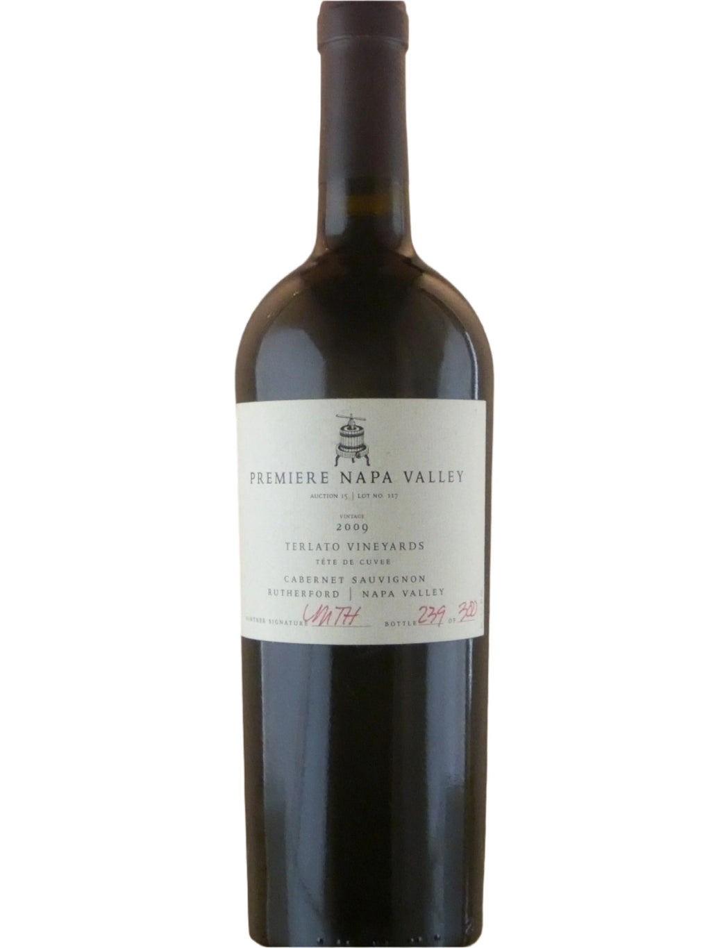 Terlato Vineyards Premiere Napa Tete De Cuvee Rutherford Cabernet Sauvignon- 2009 (750ml)