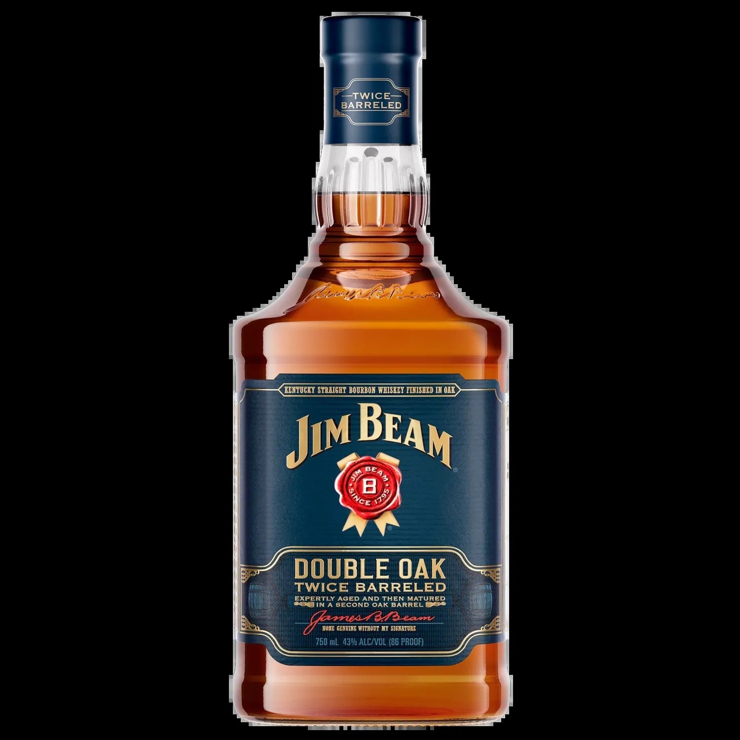 Jim Beam Double Oaked Bourbon (750ml)