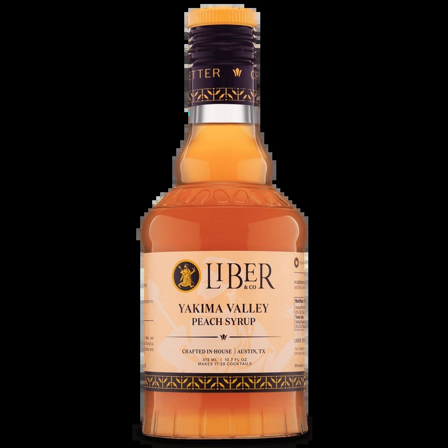 Liber & Co Yakima Valley Peach Syrup - (375ml Btl)