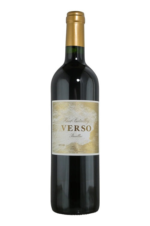 Verso de Haut Batailley Pauillac - 2018 (750ml)