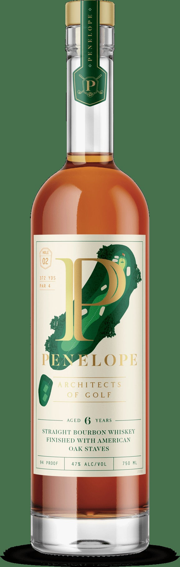 Penelope Architect of Golf 'Hole 3' 6-Year Bourbon - (750ml)
