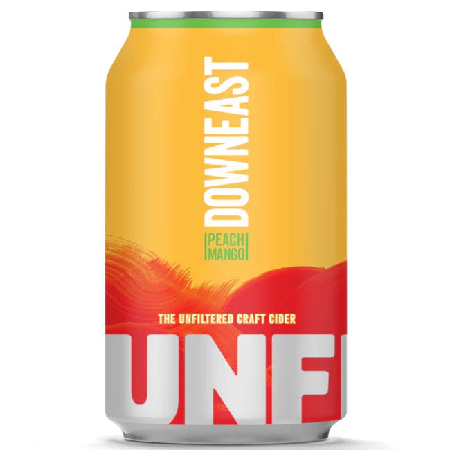 Downeast Peach Mango (12oz Can 4 Pk)