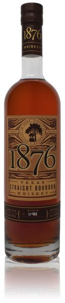 1876 Texas Straight Bourbon Whiskey (750ml)