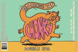 Fat Orange Cat Chonky Hazy DIPA(16oz Can 4pk)