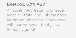 Farmacy Beetbox IPA(12oz Can 6pk)