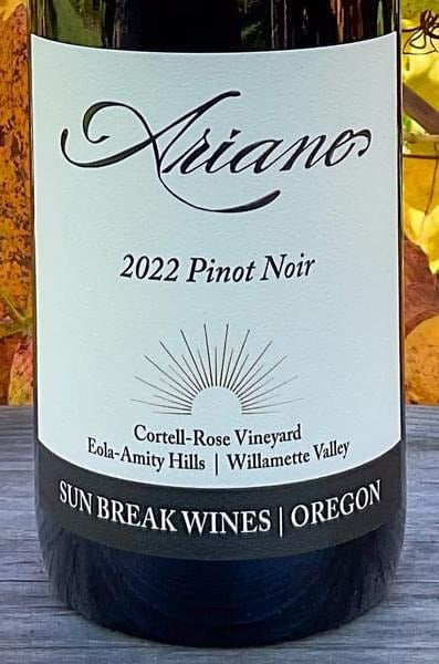 Sunbreak Pinot Noir Arianne - 2022 (750ml)