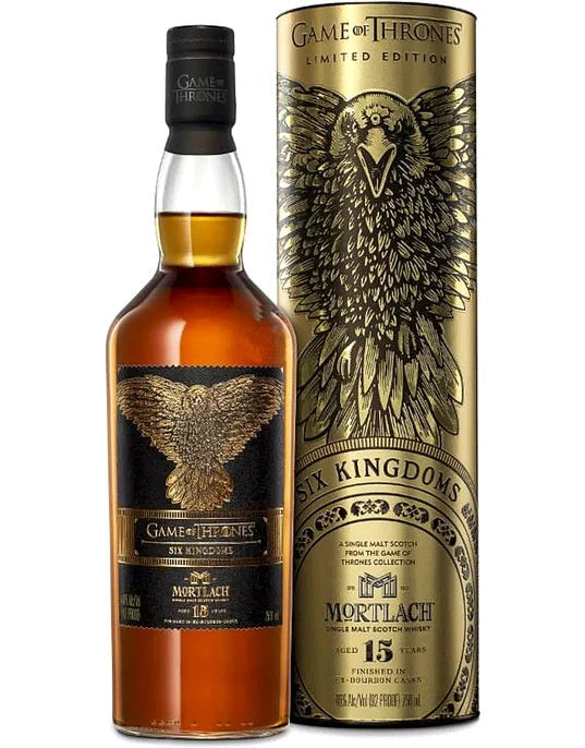 Mortlach Game of Thrones 'Six Kingdoms' 15 Year Old Single Malt Scotch Whisky (750ml)