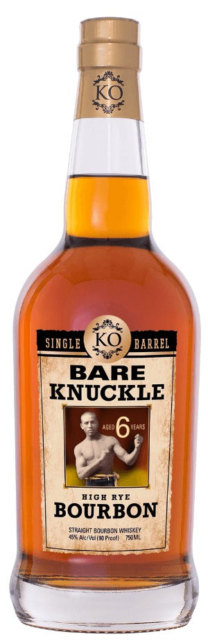 KO Bare Knuckle Barrel Strength 6 year Hi-Rye Bourbon 128.0 Schneider's Barrel Pick (750ml)