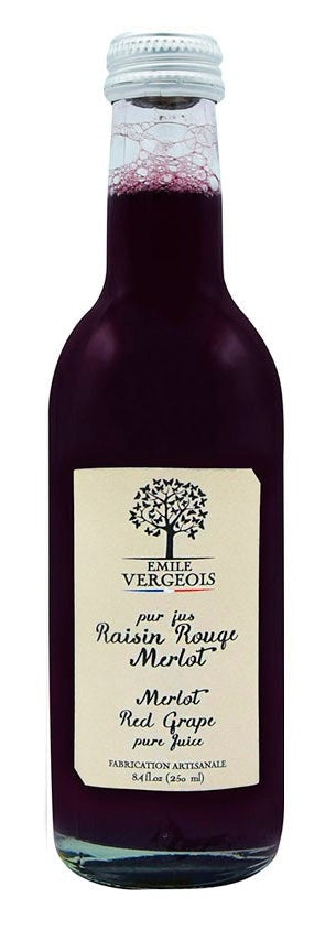 Emile Vergeois Pure Merlot Red Grape Juice - (250ml)