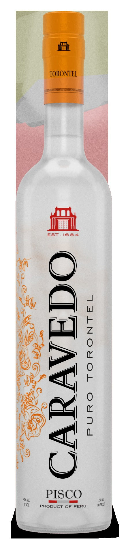 La Caravedo Pisco Puro Torrontel (750ml)