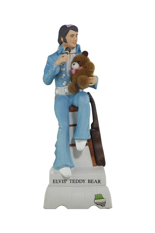 McCormick Distilling Straight Bourbon Whiskey Elvis Teady Bear Music Box (750ml)